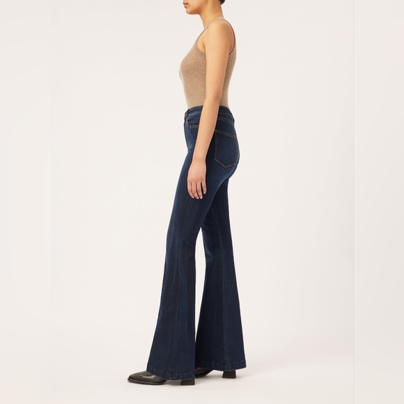 DL1961 Rachel Flare Ultra High Rise Instasculpt 33” - Picture 12 of 16